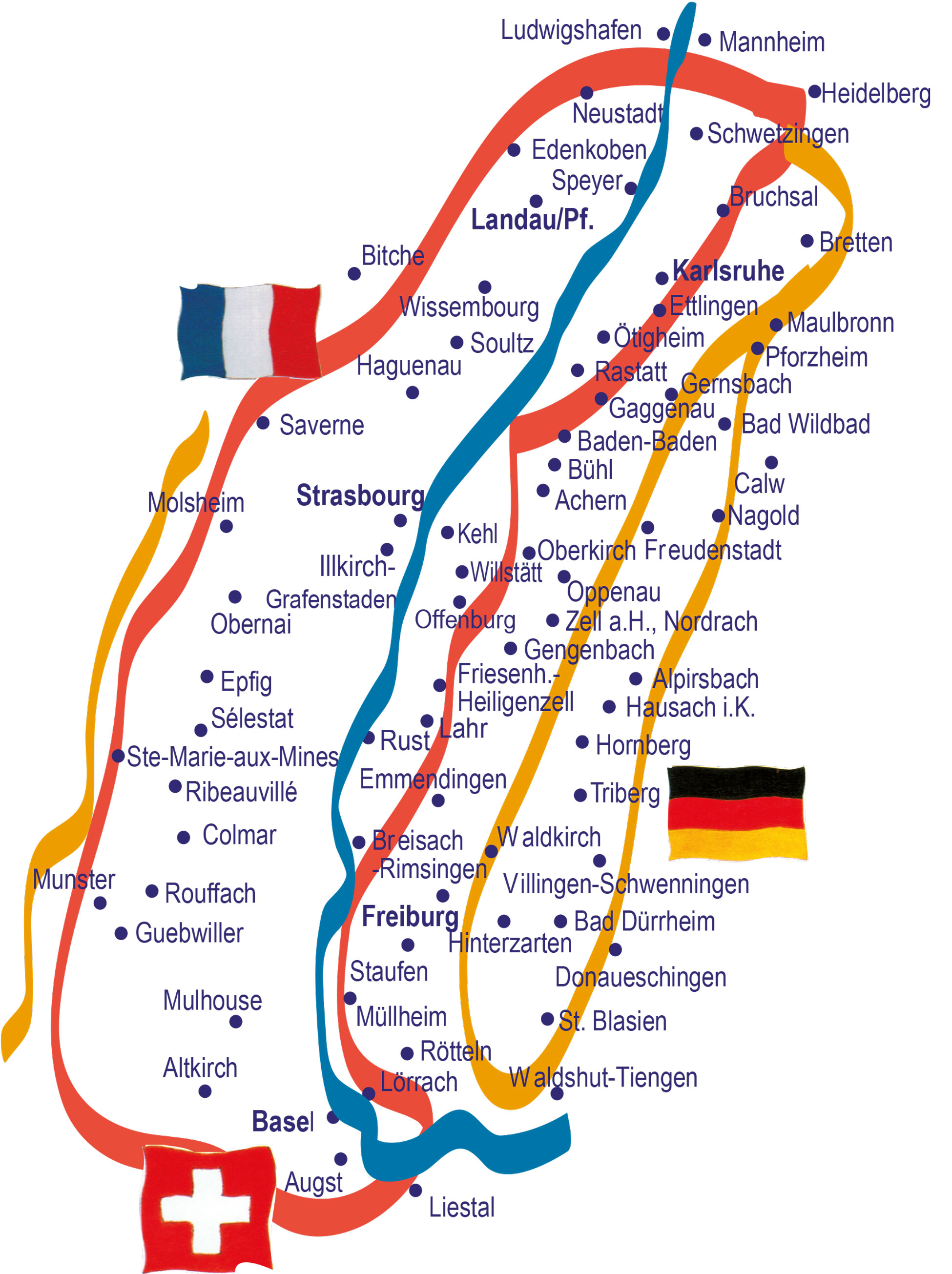 region am oberrhein